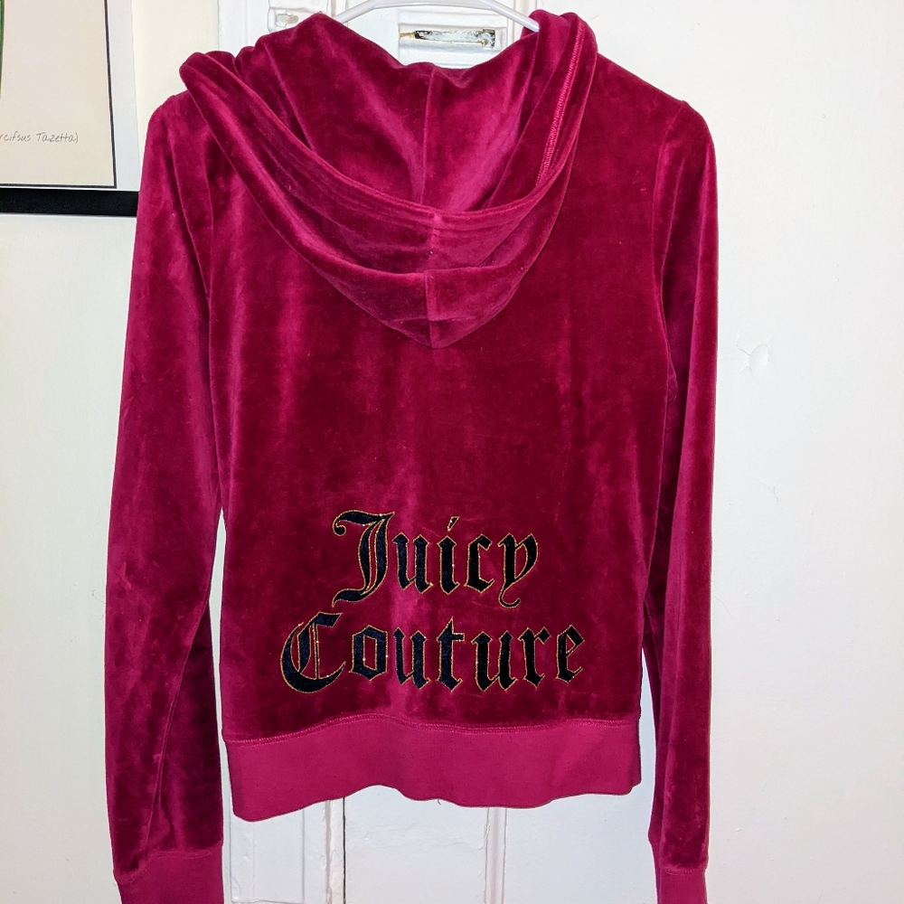 Juicy Couture Berry Track Zip Up